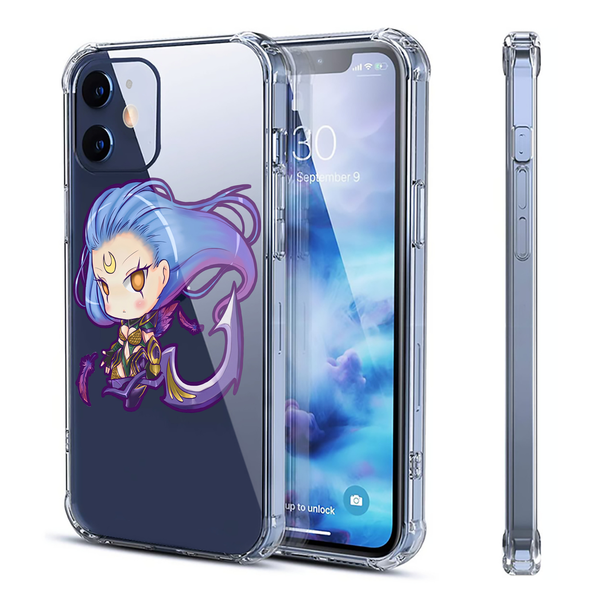 （画像用） リーグ・オブ・レジェンド League of Legends LOL 【iPhone 12シリーズ対応】透明スマホケース（クリアソフトケース）